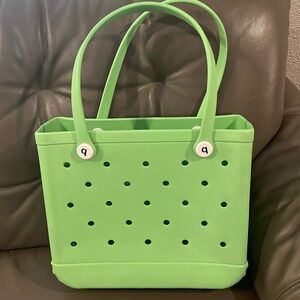 Lime green, brand new, medium size Bogg Bag!